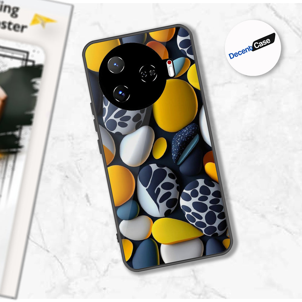 Tecno Camon 30 Pro 5G Cover - 3D Pebble Design - HQ Ultra Shine Premium Metal Phone Case