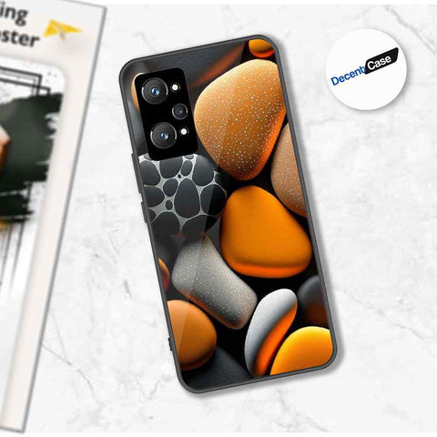 Realme GT Neo 2 Cover - 3D Pebble Design - HQ Ultra Shine Premium Metal Phone Case