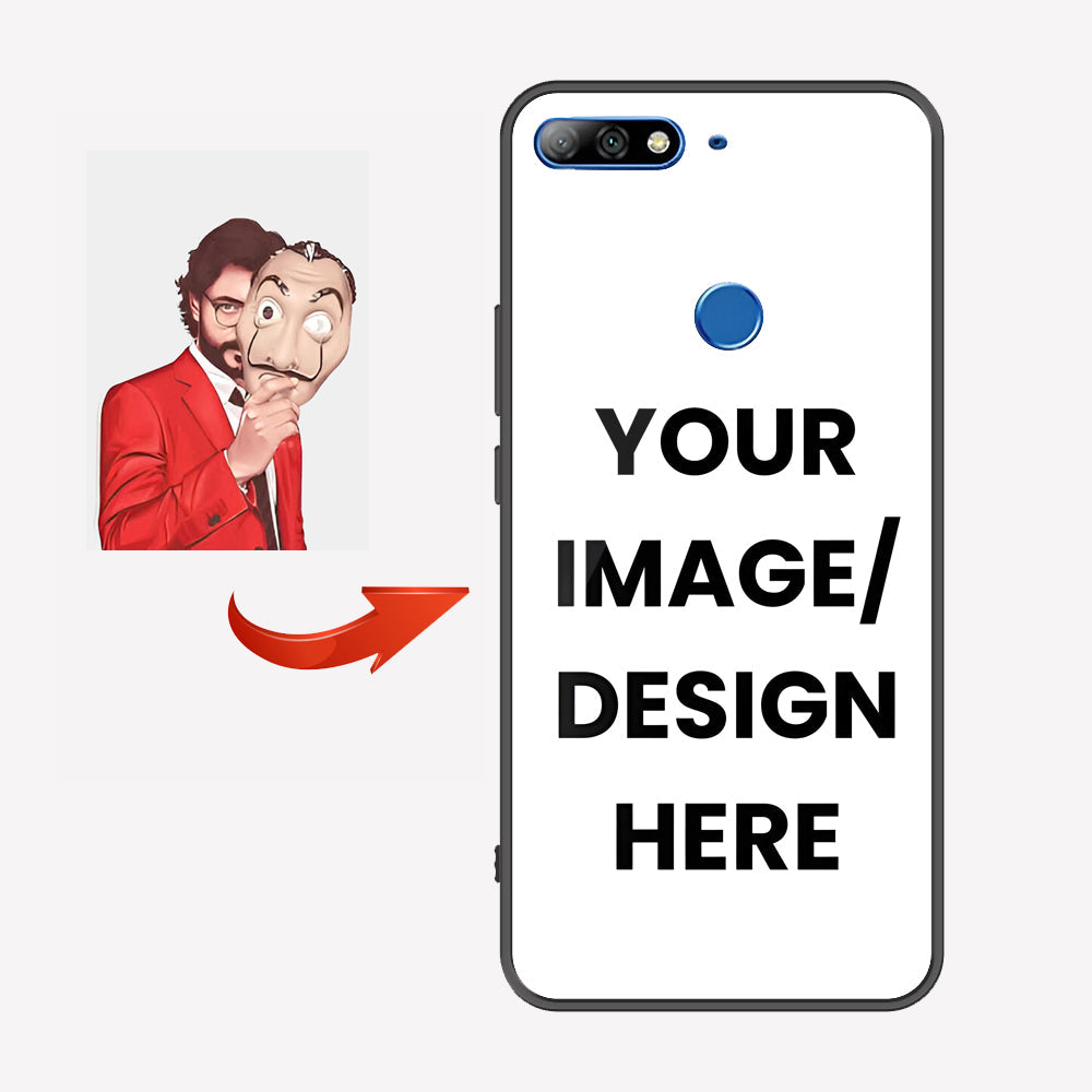Huawei Honor 7C Customized Cover - Upload Your Photo - Ultra Shine Premium Metal Phone Case