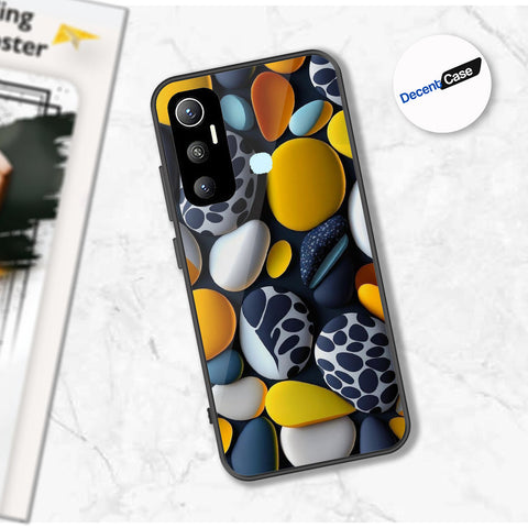 Infinix Hot 11 Cover - 3D Pebble Design - HQ Ultra Shine Premium Metal Phone Case