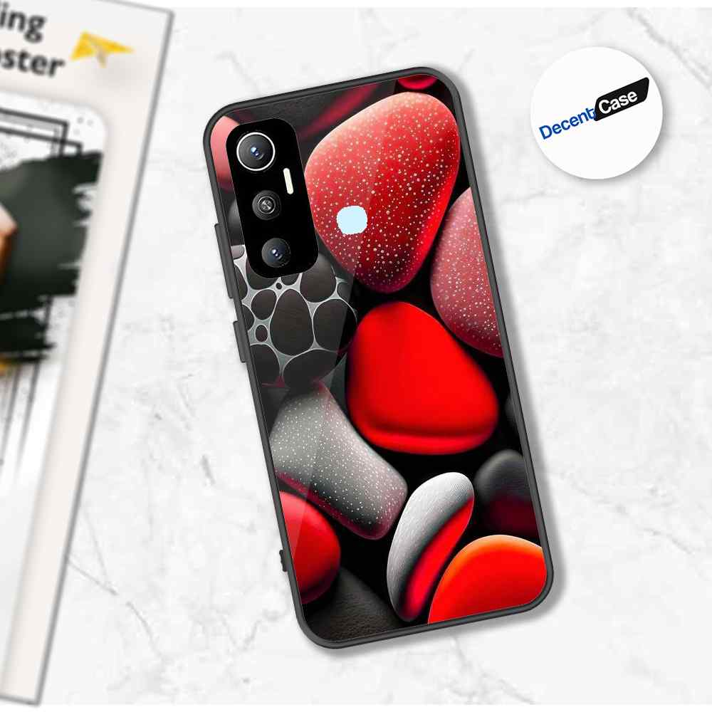 Infinix Hot 11 Cover - 3D Pebble Design - HQ Ultra Shine Premium Metal Phone Case