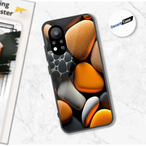 Infinix Hot 11s Cover - 3D Pebble Design - HQ Ultra Shine Premium Metal Phone Case