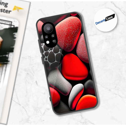 Infinix Hot 11s Cover - 3D Pebble Design - HQ Ultra Shine Premium Metal Phone Case