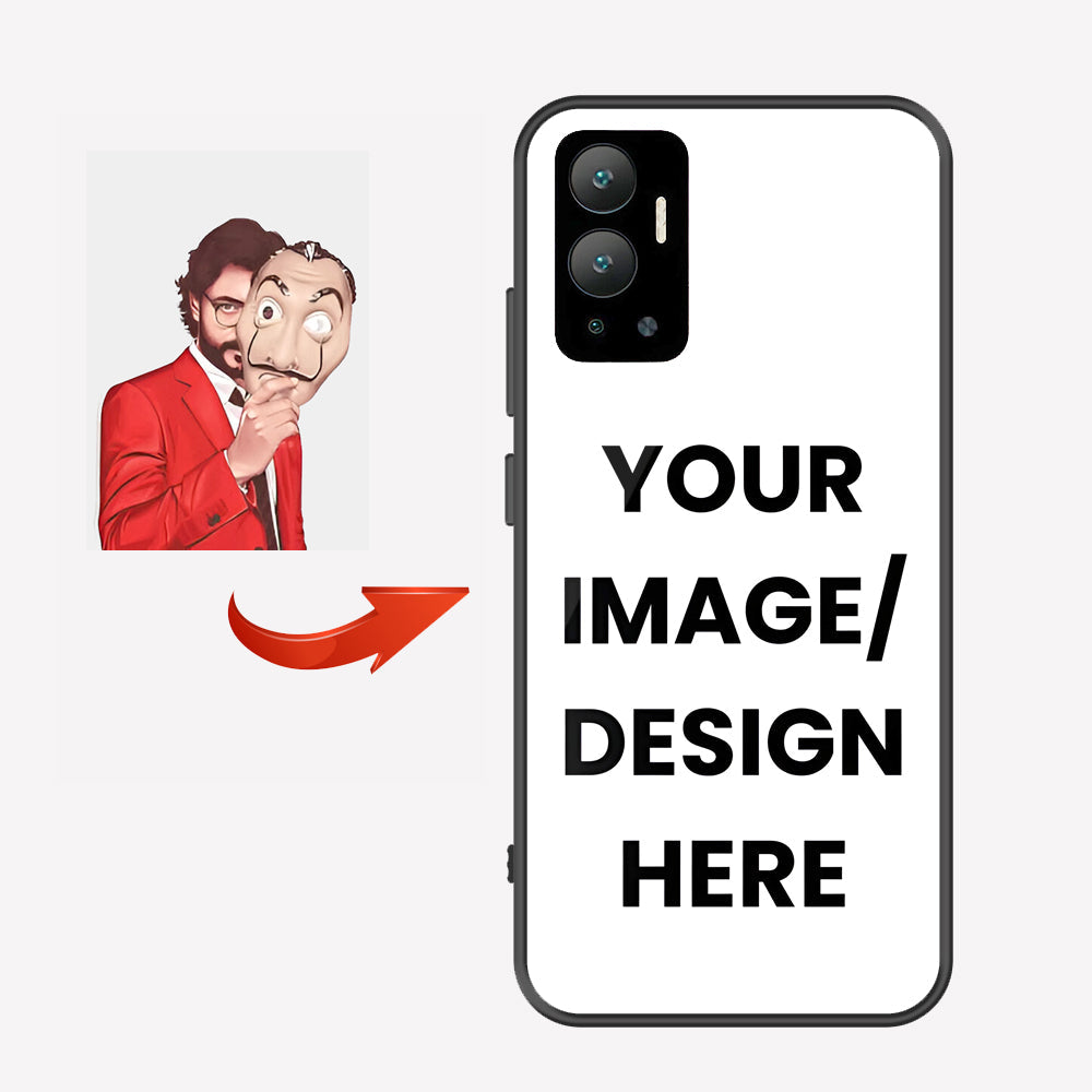 Infinix Hot 12 Customized Cover - Upload Your Photo - Ultra Shine Premium Metal Phone Case