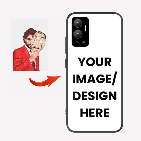 Infinix Hot 12 Customized Cover - Upload Your Photo - Ultra Shine Premium Metal Phone Case