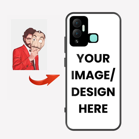 Infinix Hot 12i Customized Cover - Upload Your Photo - Ultra Shine Premium Metal Phone Case