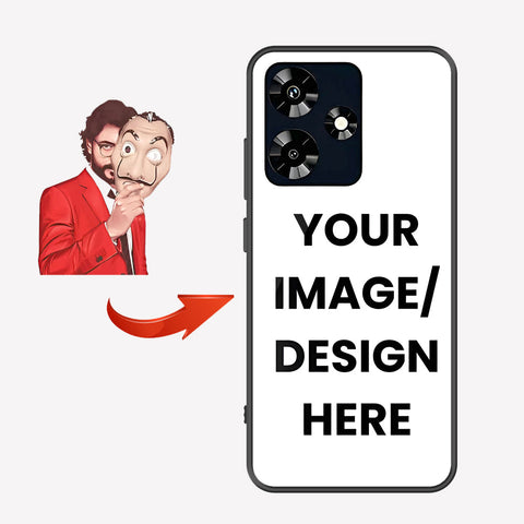 Infinix Hot 30 Customized Cover - Upload Your Photo - Ultra Shine Premium Metal Phone Case