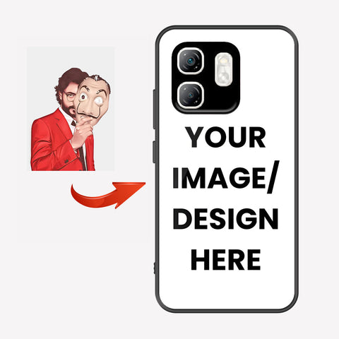 Infinix Hot 50i Customized Cover - Upload Your Photo - Ultra Shine Premium Metal Phone Case