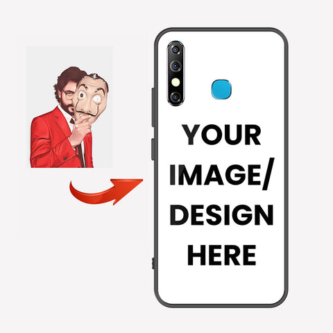 Tecno Spark 4 Customized Cover - Upload Your Photo - Ultra Shine Premium Metal Phone Case