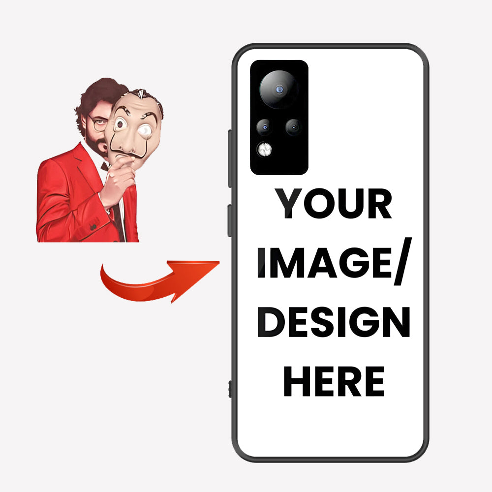 Infinix Note 11 Customized Cover - Upload Your Photo - Ultra Shine Premium Metal Phone Case