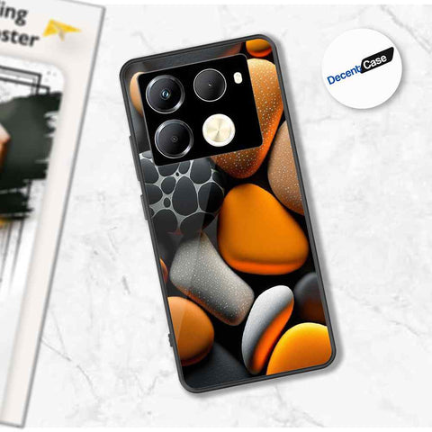 Infinix Note 40 Pro Plus Cover - 3D Pebble Design - HQ Ultra Shine Premium Metal Phone Case