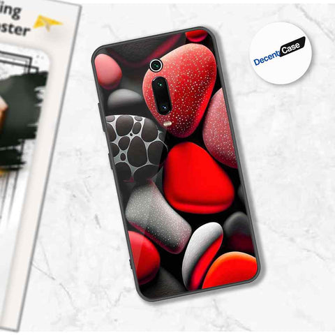 Xiaomi Redmi K20 Cover - 3D Pebble Design - HQ Ultra Shine Premium Metal Phone Case