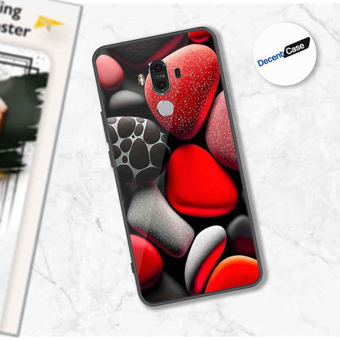 Huawei Mate 9 Cover - 3D Pebble Design - HQ Ultra Shine Premium Metal Phone Case