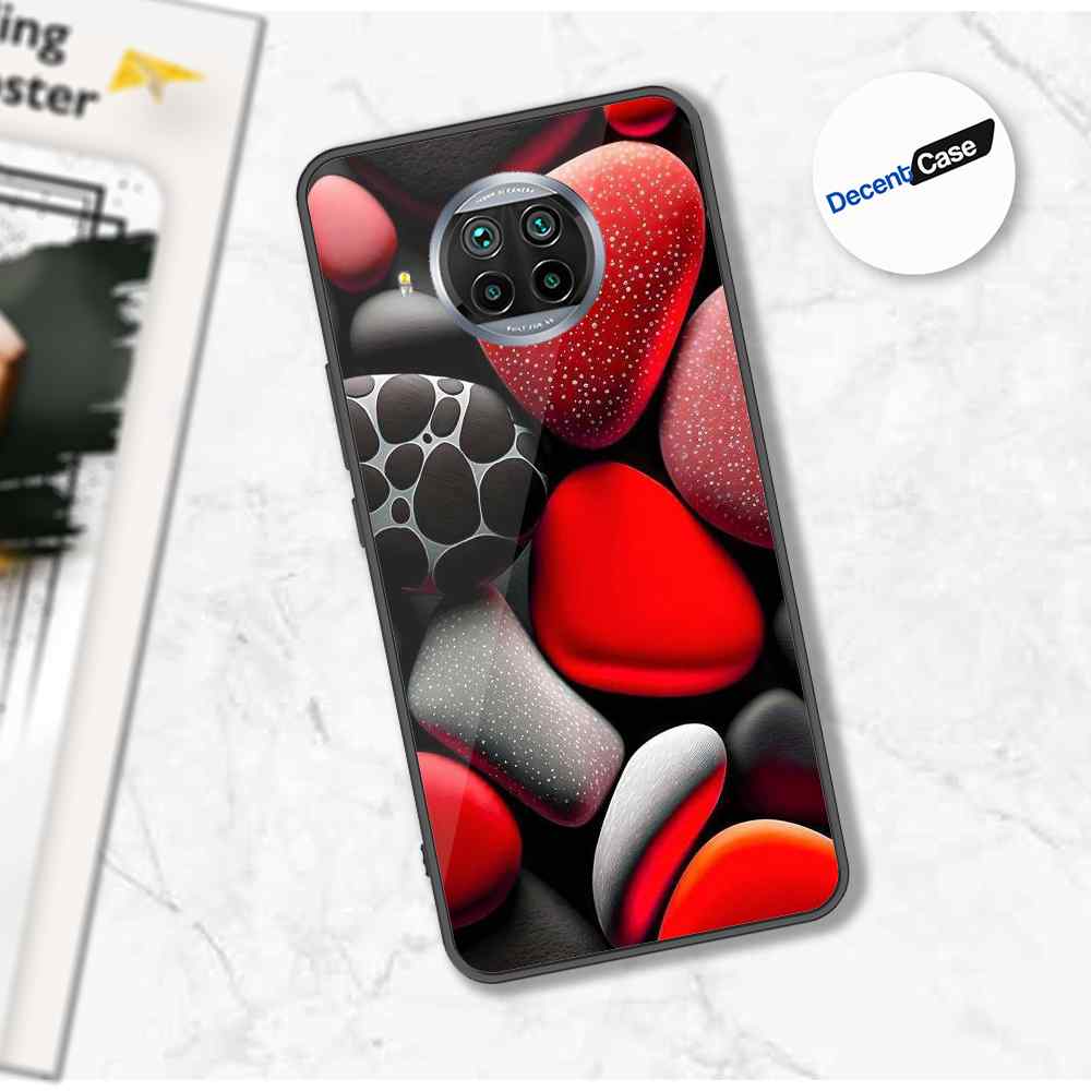 Xiaomi Mi 10i Cover - 3D Pebble Design - HQ Ultra Shine Premium Metal Phone Case