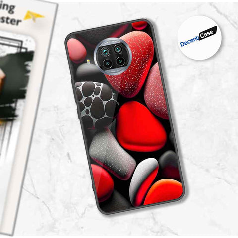Xiaomi Mi 10i Cover - 3D Pebble Design - HQ Ultra Shine Premium Metal Phone Case