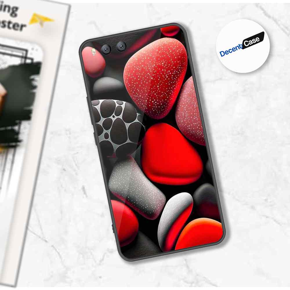 Xiaomi Mi 6 Cover - 3D Pebble Design - HQ Ultra Shine Premium Metal Phone Case