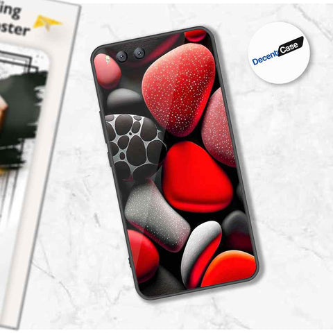 Xiaomi Mi 6 Cover - 3D Pebble Design - HQ Ultra Shine Premium Metal Phone Case