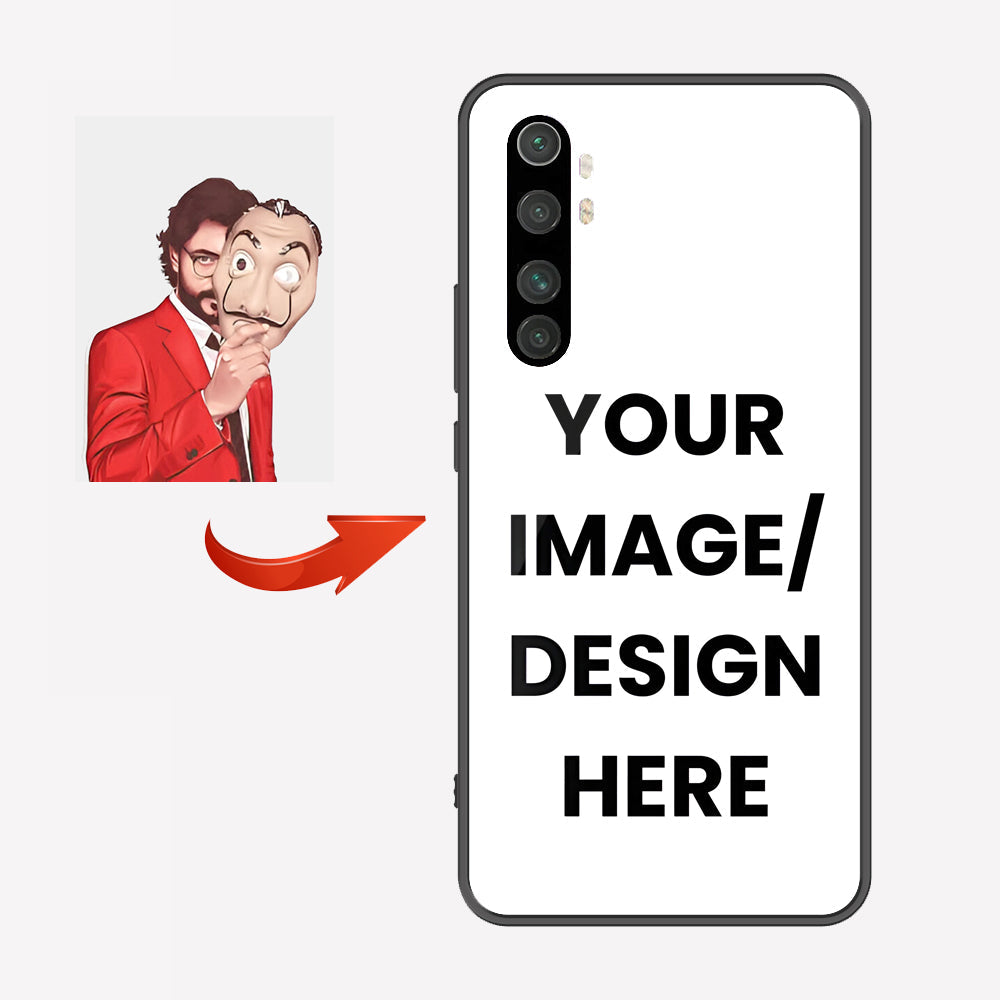 Xiaomi Mi Note 10 Lite Customized Cover - Upload Your Photo - Ultra Shine Premium Metal Phone Case