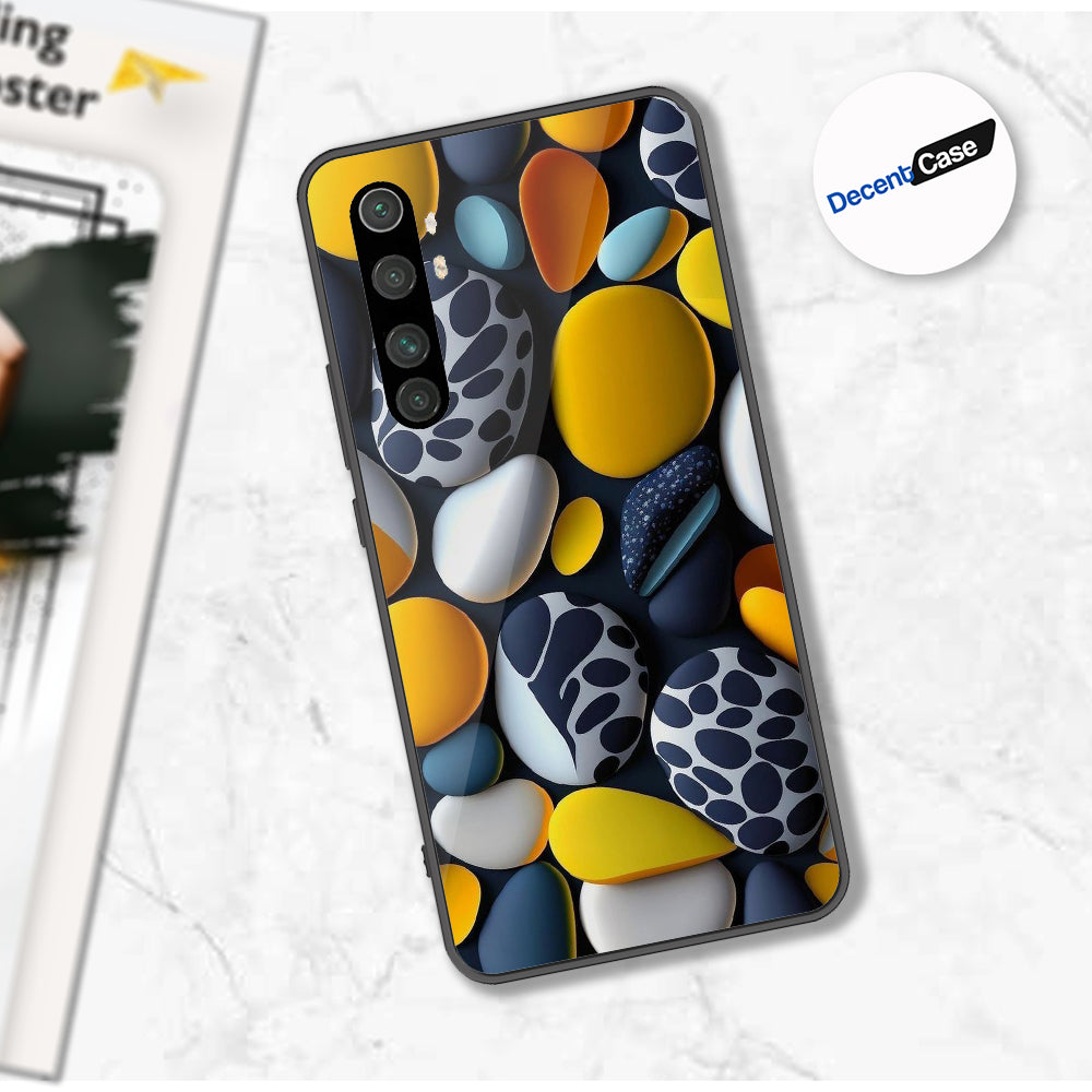 Xiaomi Mi Note 10 Lite Cover - 3D Pebble Design - HQ Ultra Shine Premium Metal Phone Case