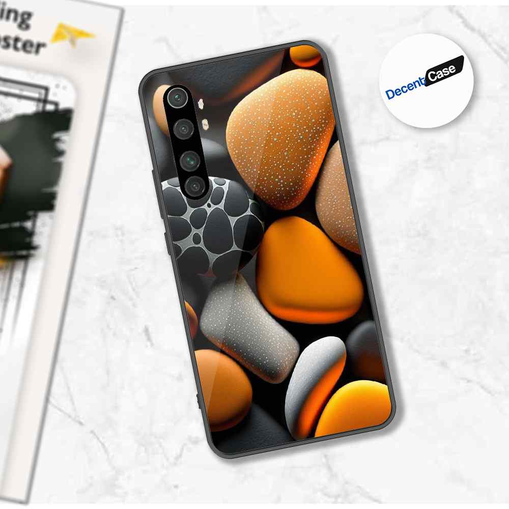 Xiaomi Mi Note 10 Lite Cover - 3D Pebble Design - HQ Ultra Shine Premium Metal Phone Case