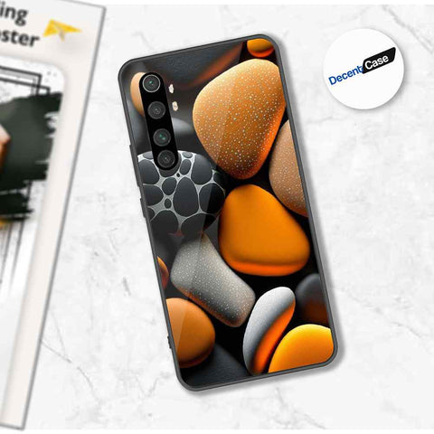 Xiaomi Mi Note 10 Lite Cover - 3D Pebble Design - HQ Ultra Shine Premium Metal Phone Case