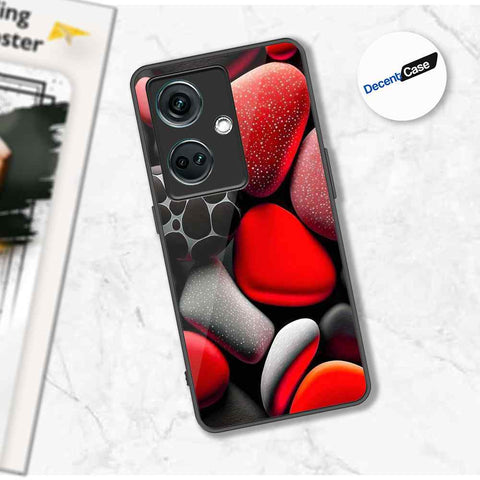 OnePlus Nord CE3 Cover - 3D Pebble Design - HQ Ultra Shine Premium Metal Phone Case