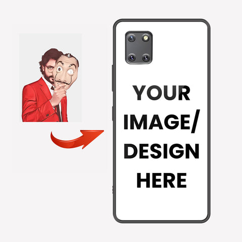 Samsung Galaxy A81 Customized Cover - Upload Your Photo - Ultra Shine Premium Metal Phone Case