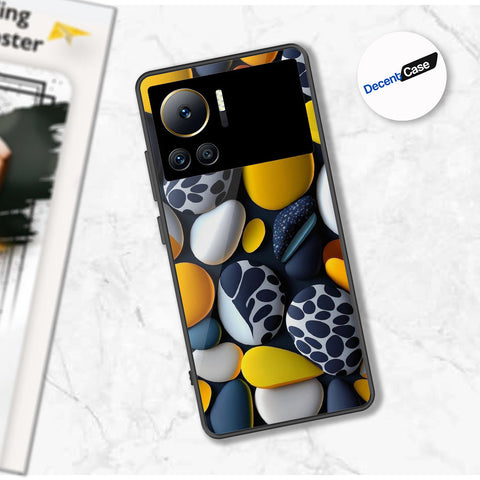 Infinix Note 12 VIP Cover - 3D Pebble Design - HQ Ultra Shine Premium Metal Phone Case