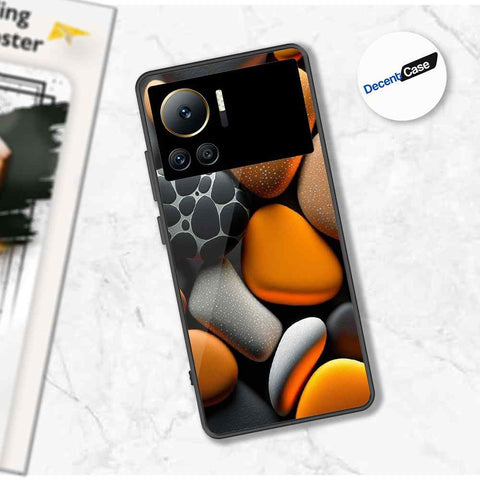 Infinix Note 12 VIP Cover - 3D Pebble Design - HQ Ultra Shine Premium Metal Phone Case
