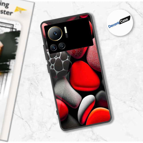 Infinix Note 12 VIP Cover - 3D Pebble Design - HQ Ultra Shine Premium Metal Phone Case