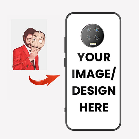 Infinix Note 7 Customized Cover - Upload Your Photo - Ultra Shine Premium Metal Phone Case