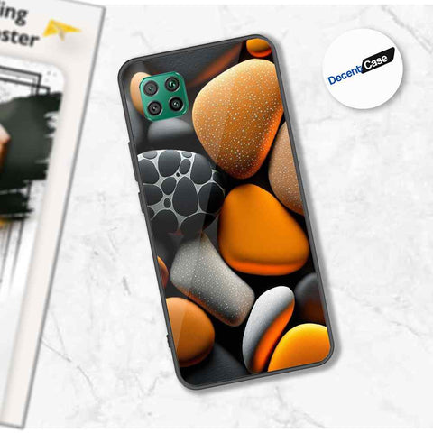 Huawei P40 lite Cover - 3D Pebble Design - HQ Ultra Shine Premium Metal Phone Case