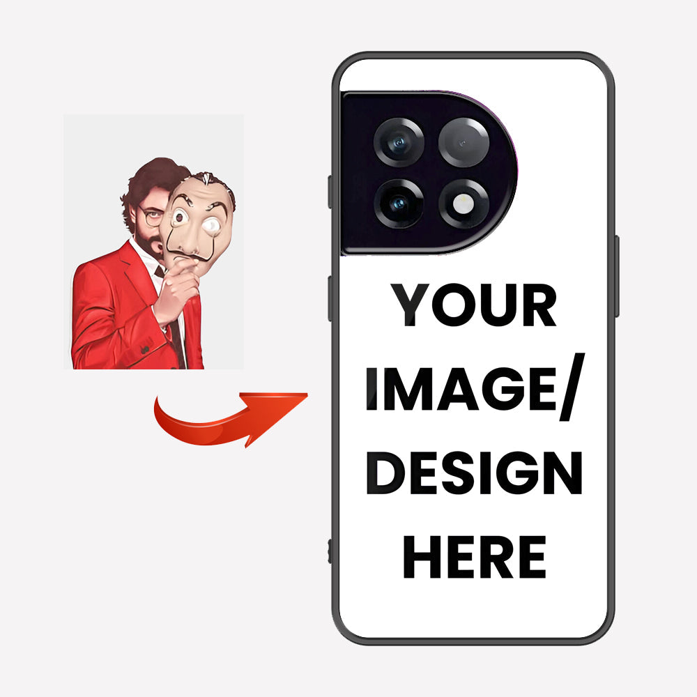 OnePlus 11R Customized Cover - Upload Your Photo - Ultra Shine Premium Metal Phone Case