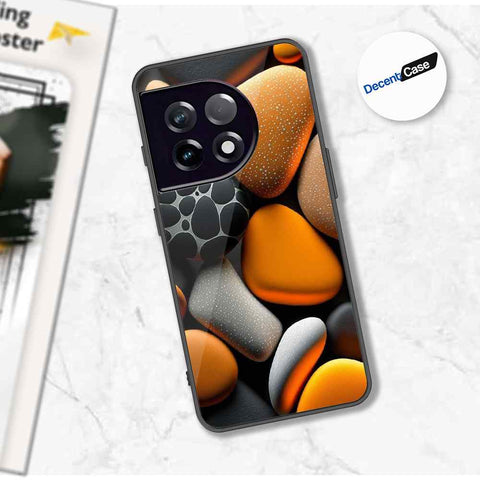OnePlus 11R Cover - 3D Pebble Design - HQ Ultra Shine Premium Metal Phone Case