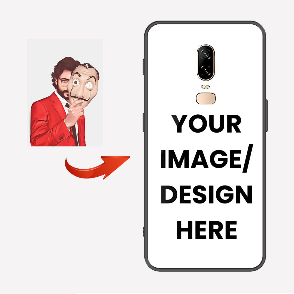 OnePlus 6 Customized Cover - Upload Your Photo - Ultra Shine Premium Metal Phone Case