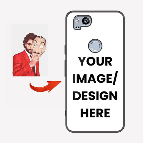 Google Pixel 2 Customized Cover - Upload Your Photo - Ultra Shine Premium Metal Phone Case