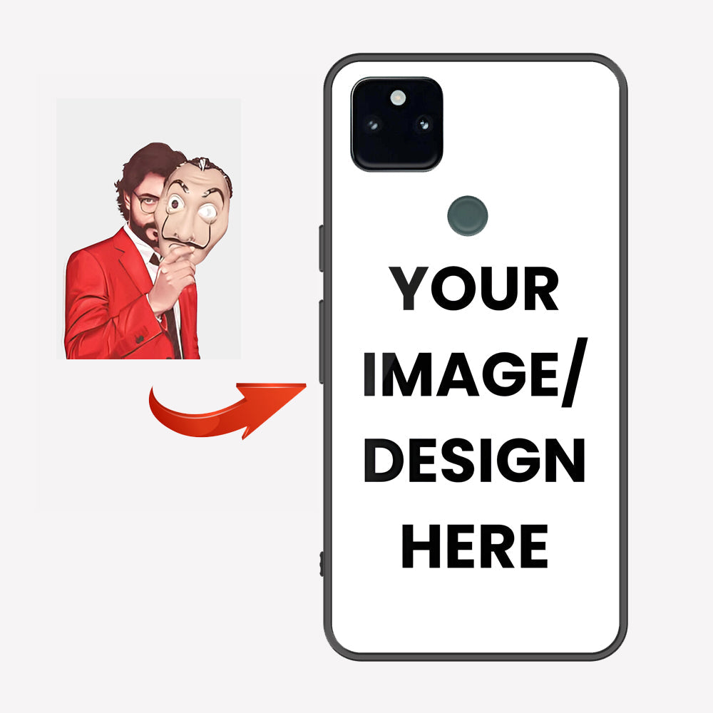 Google Pixel 5a 5G Customized Cover - Upload Your Photo - Ultra Shine Premium Metal Phone Case