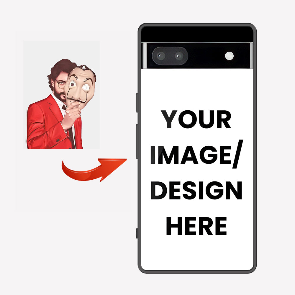Google Pixel 6a Customized Cover - Upload Your Photo - Ultra Shine Premium Metal Phone Case