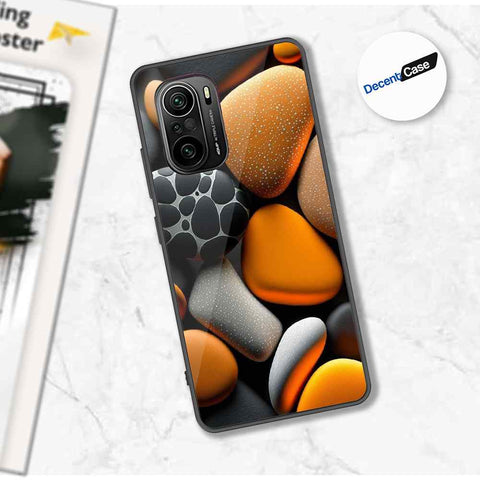 Xiaomi Redmi K40 Pro Cover - 3D Pebble Design - HQ Ultra Shine Premium Metal Phone Case