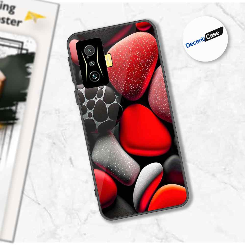 Xiaomi Poco F4 GT Cover - 3D Pebble Design - HQ Ultra Shine Premium Metal Phone Case