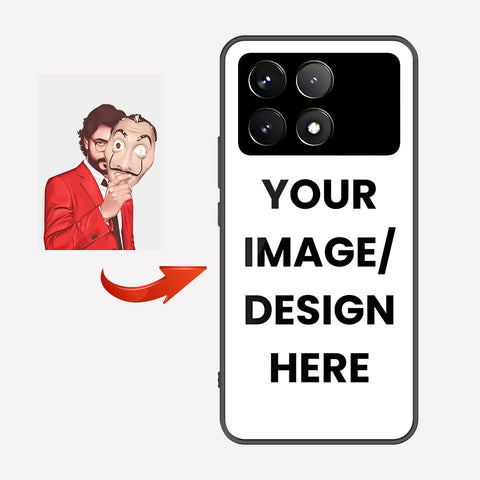Xiaomi Poco F6 Pro Customized Cover - Upload Your Photo - Ultra Shine Premium Metal Phone Case