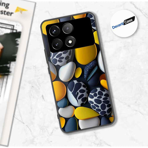 Xiaomi Redmi K70 Cover - 3D Pebble Design - HQ Ultra Shine Premium Metal Phone Case