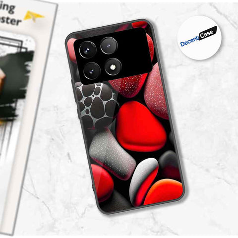 Xiaomi Redmi K70 Cover - 3D Pebble Design - HQ Ultra Shine Premium Metal Phone Case
