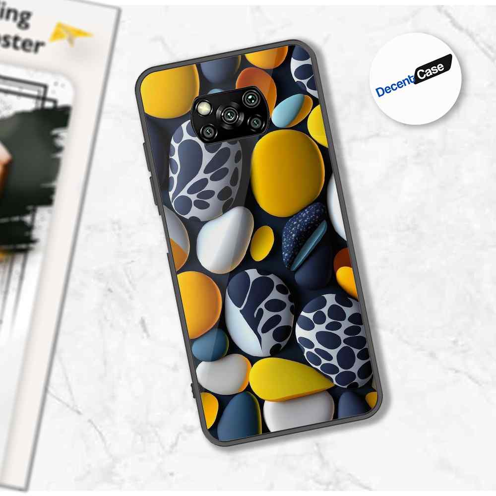 Xiaomi Poco X5 Pro Cover - 3D Pebble Design - HQ Ultra Shine Premium Metal Phone Case