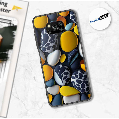 Xiaomi Poco X5 Pro Cover - 3D Pebble Design - HQ Ultra Shine Premium Metal Phone Case
