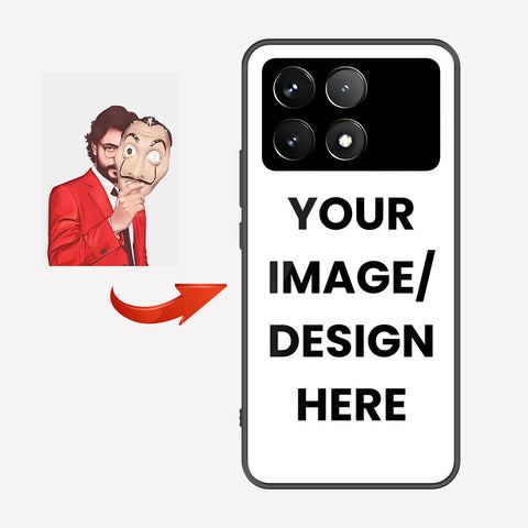 Xiaomi Poco X6 Pro Customized Cover - Upload Your Photo - Ultra Shine Premium Metal Phone Case