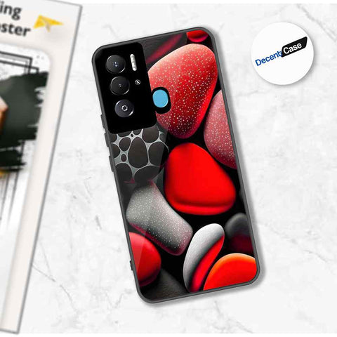 Tecno Pova Neo Cover - 3D Pebble Design - HQ Ultra Shine Premium Metal Phone Case