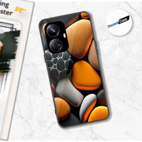 Realme 10 Pro Plus Cover - 3D Pebble Design - HQ Ultra Shine Premium Metal Phone Case