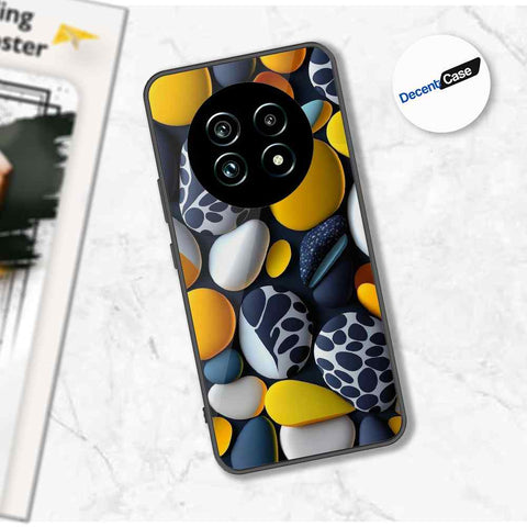 Realme 13 Cover - 3D Pebble Design - HQ Ultra Shine Premium Metal Phone Case