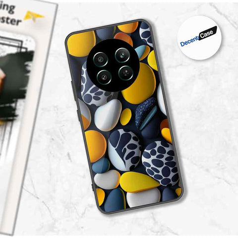 Realme 12 Plus Cover - 3D Pebble Design - HQ Ultra Shine Premium Metal Phone Case